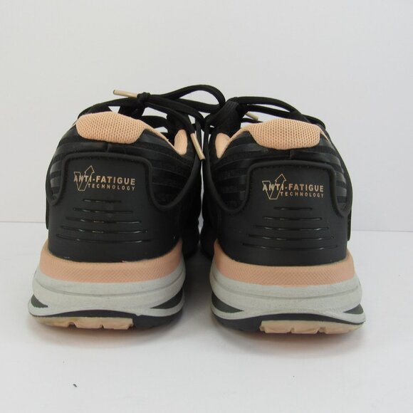 Timberland Pro Anti-Fatigue Technology Steel Toe Women's Black & Peach Size 9 - Picture 7 of 9
